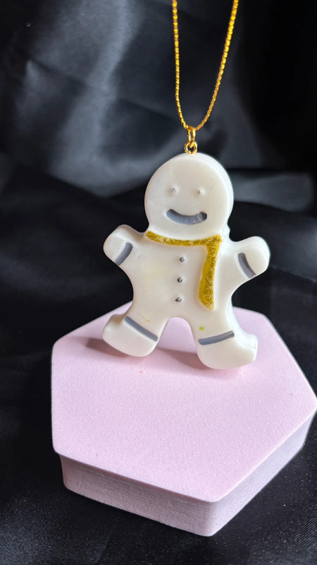 🎄 Déco de sapin en résine époxy – Fait main