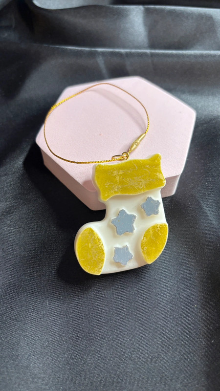 🎄 Déco de sapin en résine époxy – Fait main