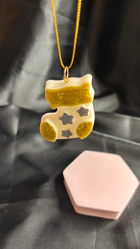 🎄 Déco de sapin en résine époxy – Fait main