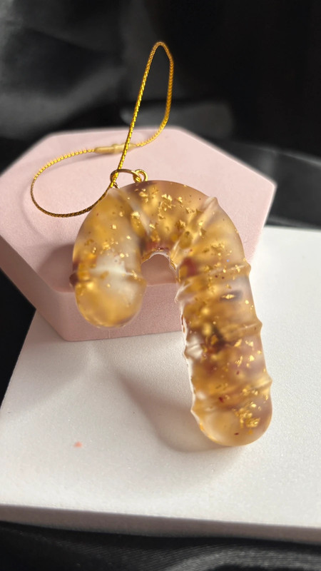 🎄 Déco de sapin en résine époxy – Fait main