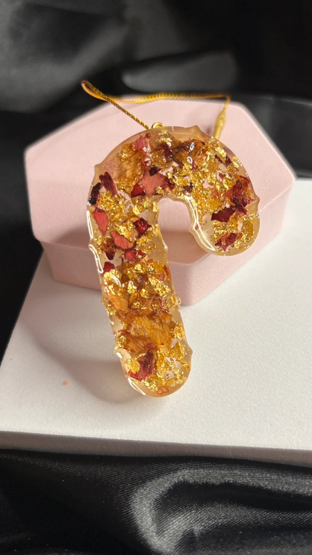 🎄 Déco de sapin en résine époxy – Fait main