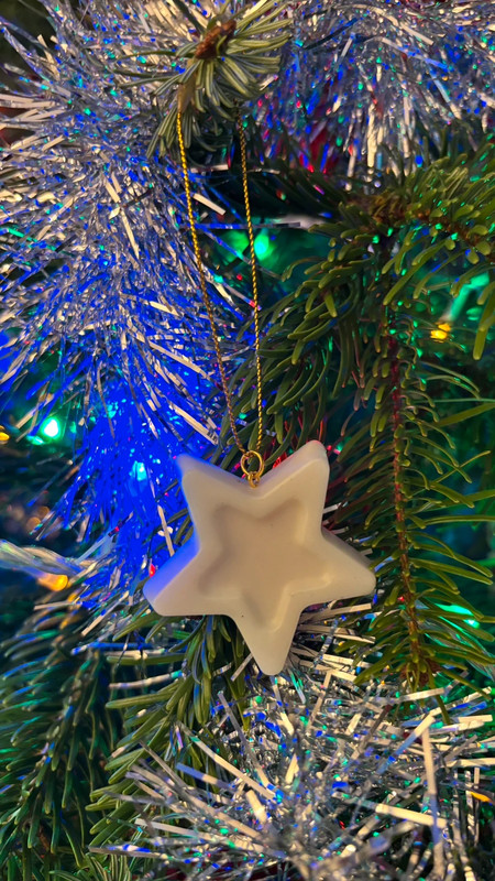 🎄 Déco de sapin en résine époxy – Fait main
