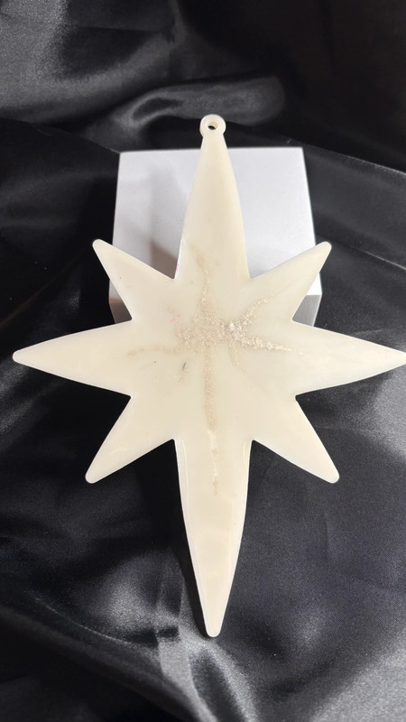 🎄 Déco de sapin en résine époxy – Fait main