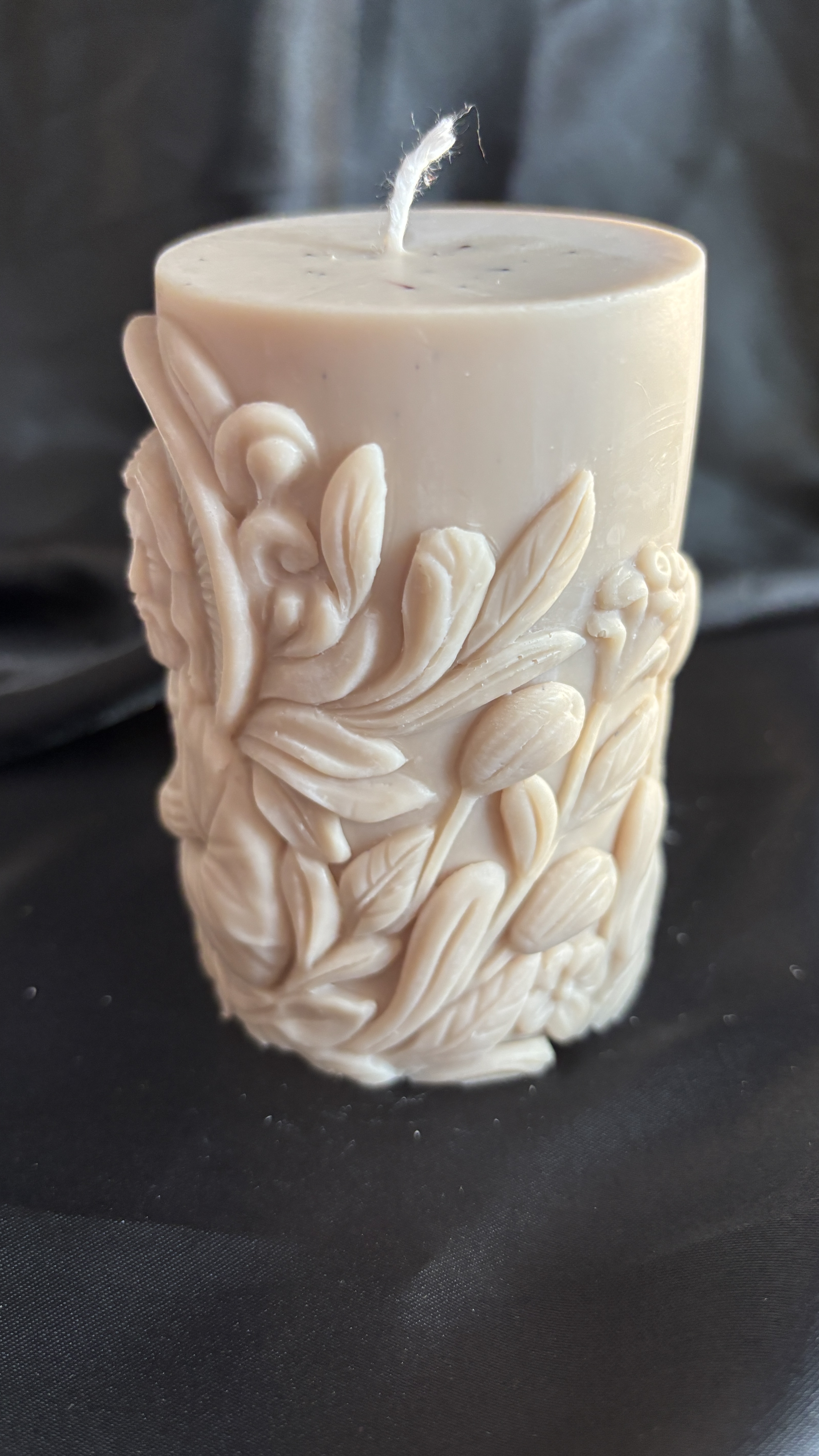 Bougie sculptée "Le Christ" 