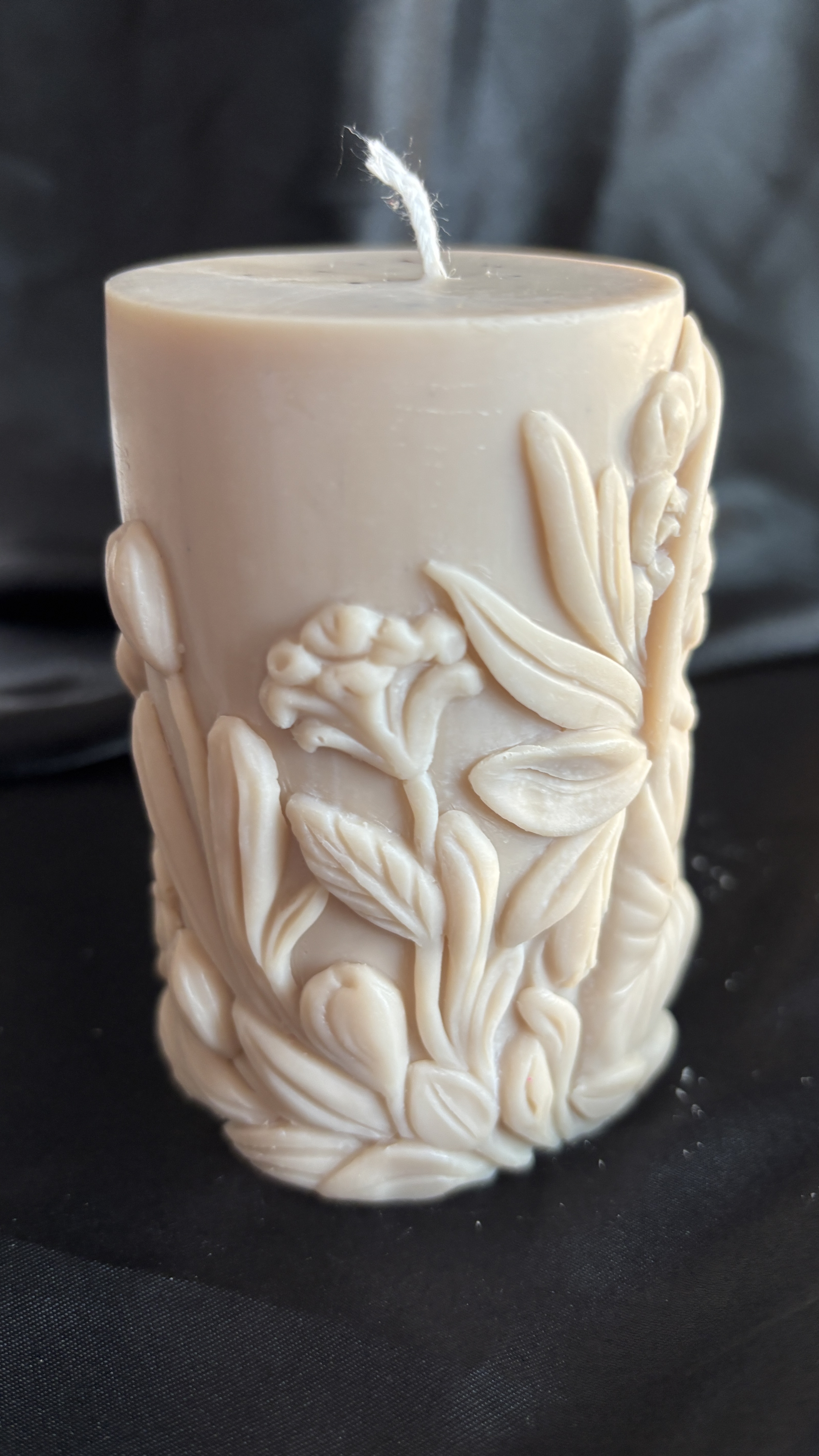 Bougie sculptée "Le Christ" 