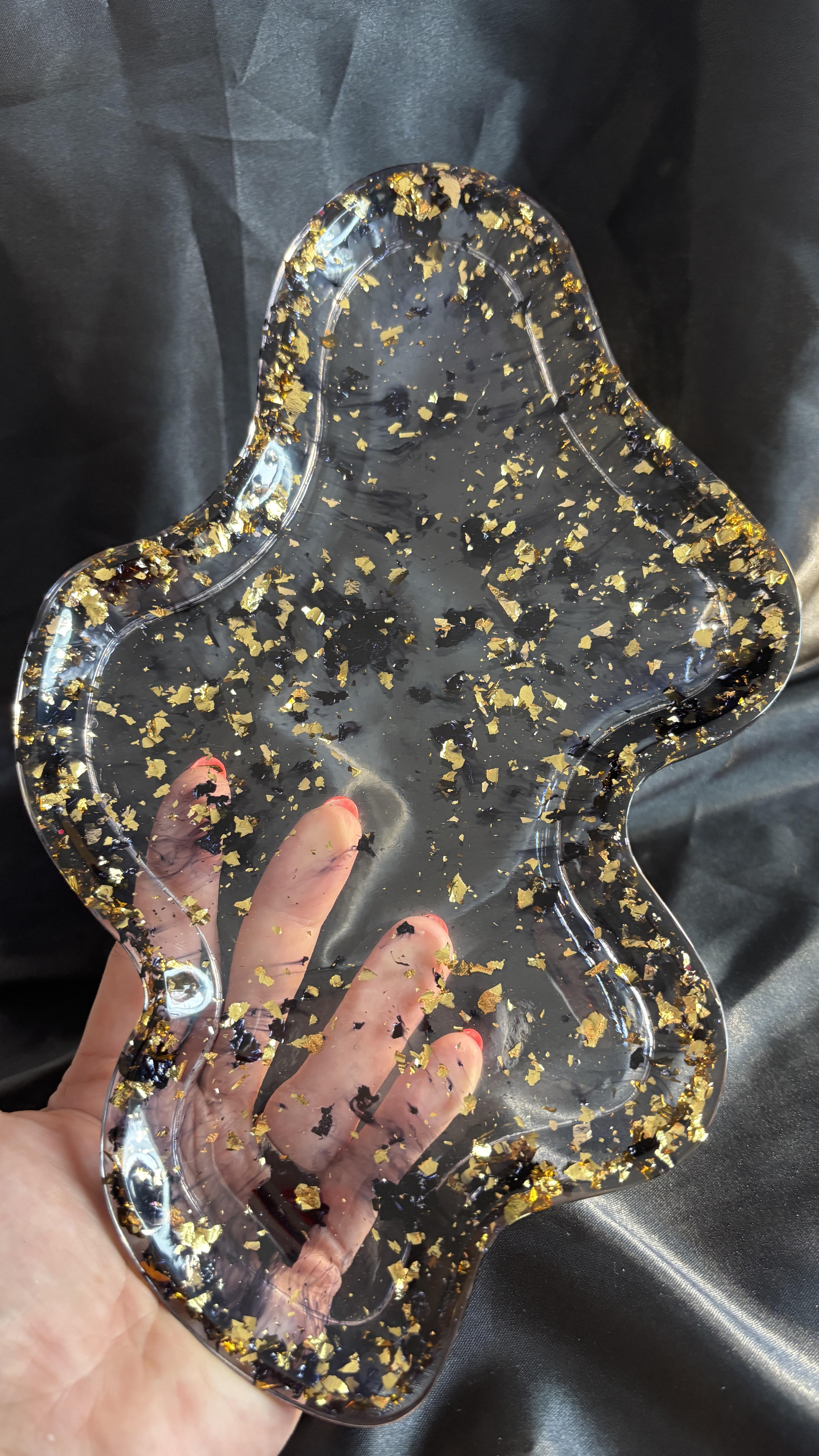 Grand Vide-Poche en Résine Époxy – Fait Main