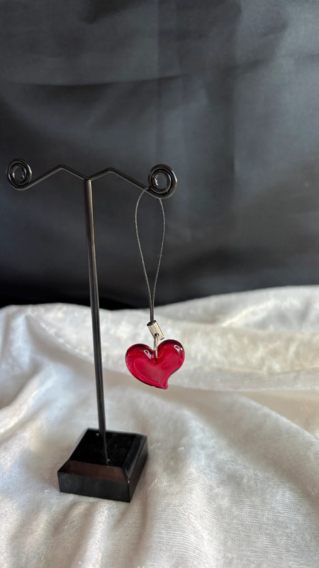 📱 Bijou de téléphone en résine époxy – Fait main