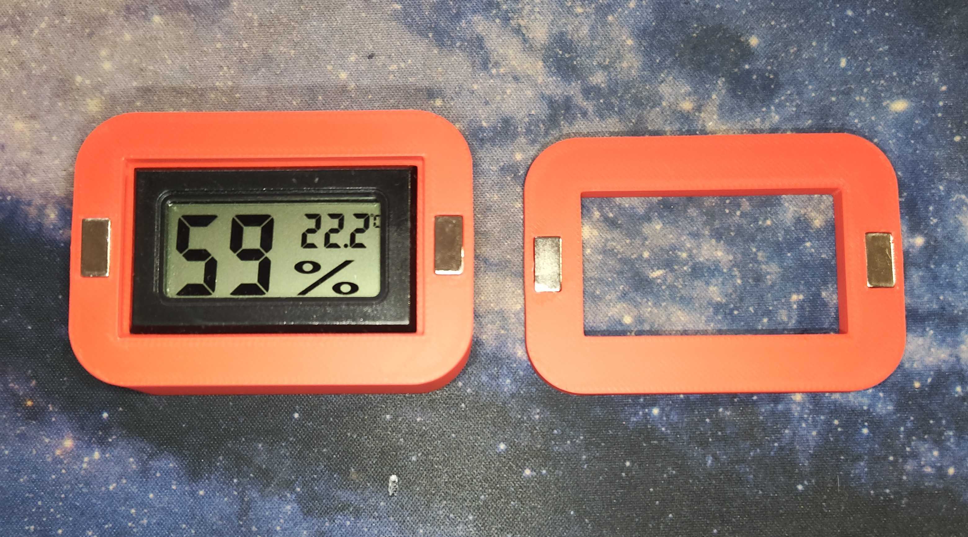 Magnetic Temp/Humidity Gauge