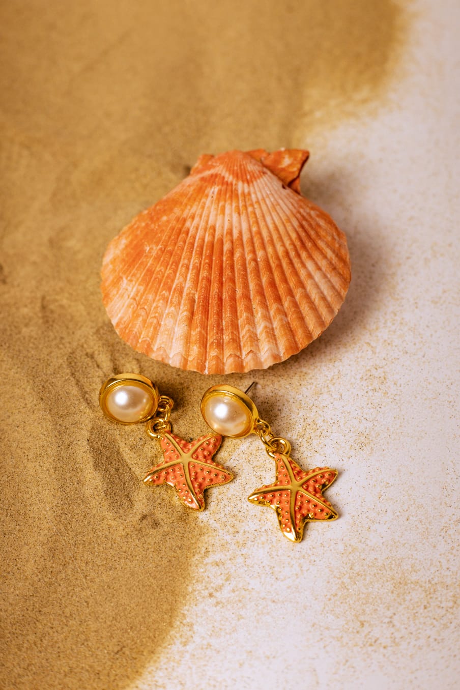 Brinco Estrela Coral