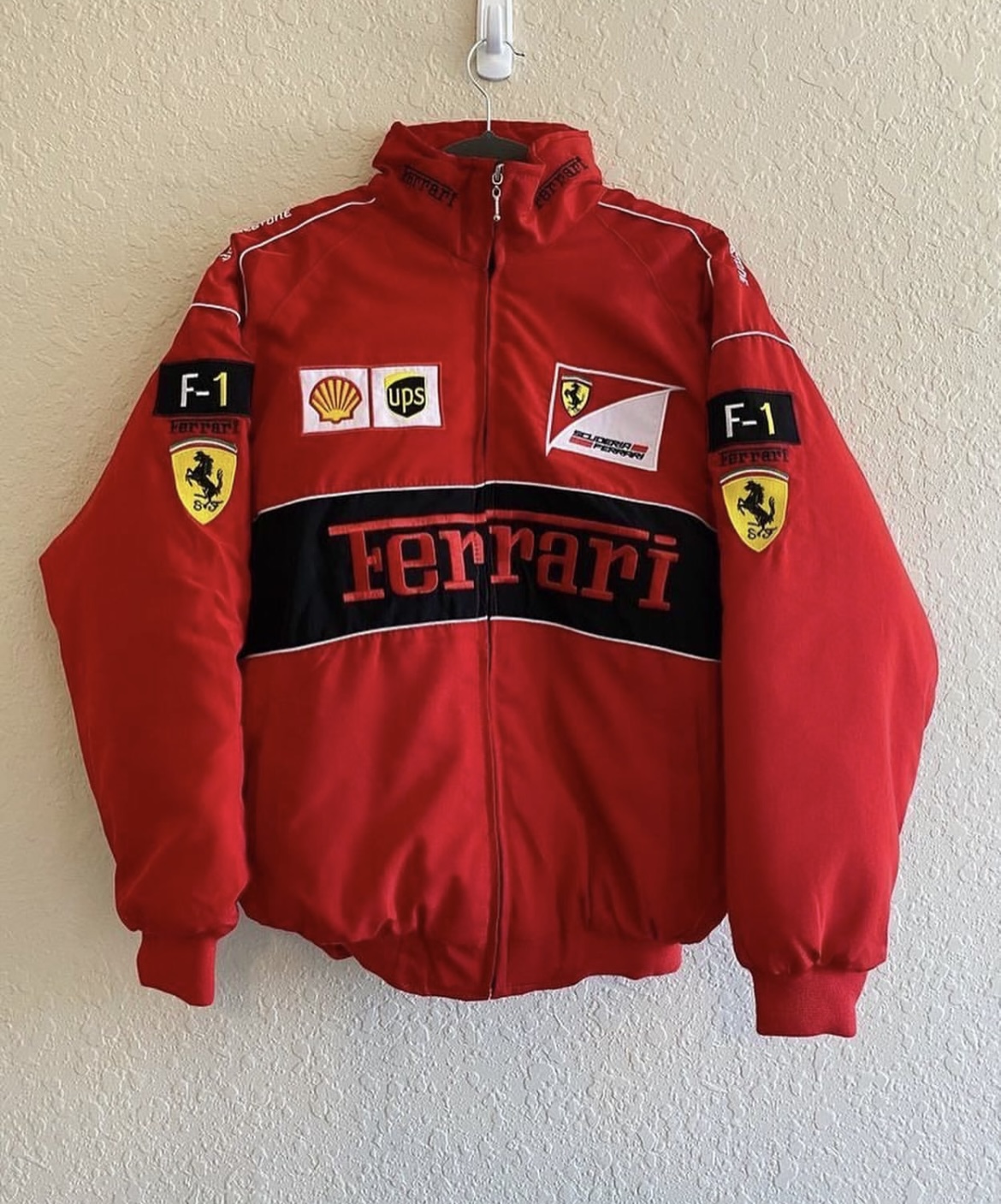 Bomber Ferrari Red Jacket