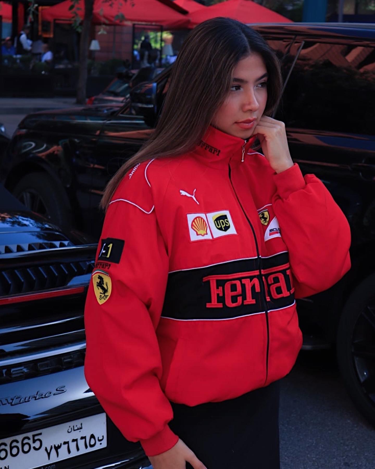 Bomber Ferrari Red Jacket