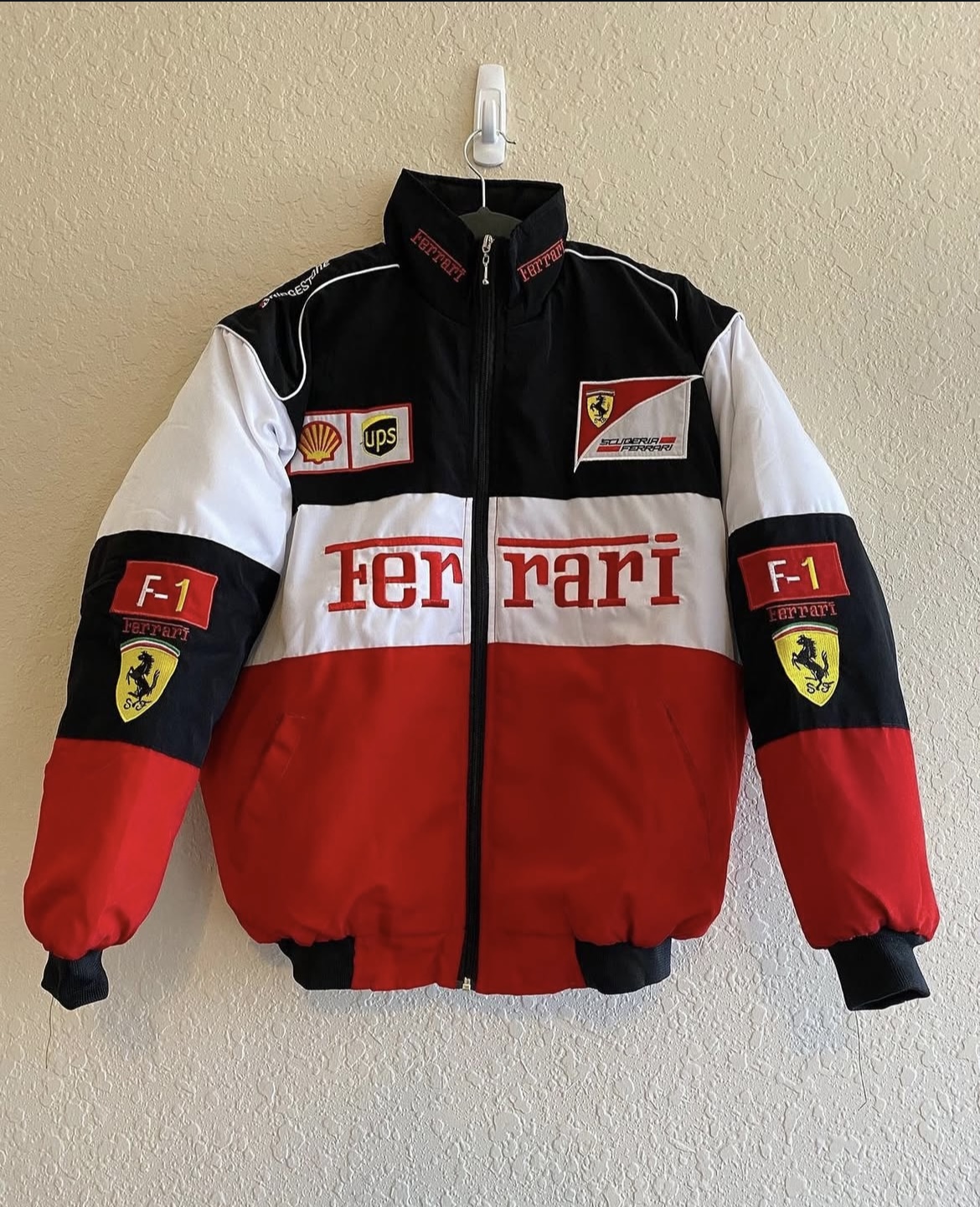 Bomber Mix Ferrari Jacket