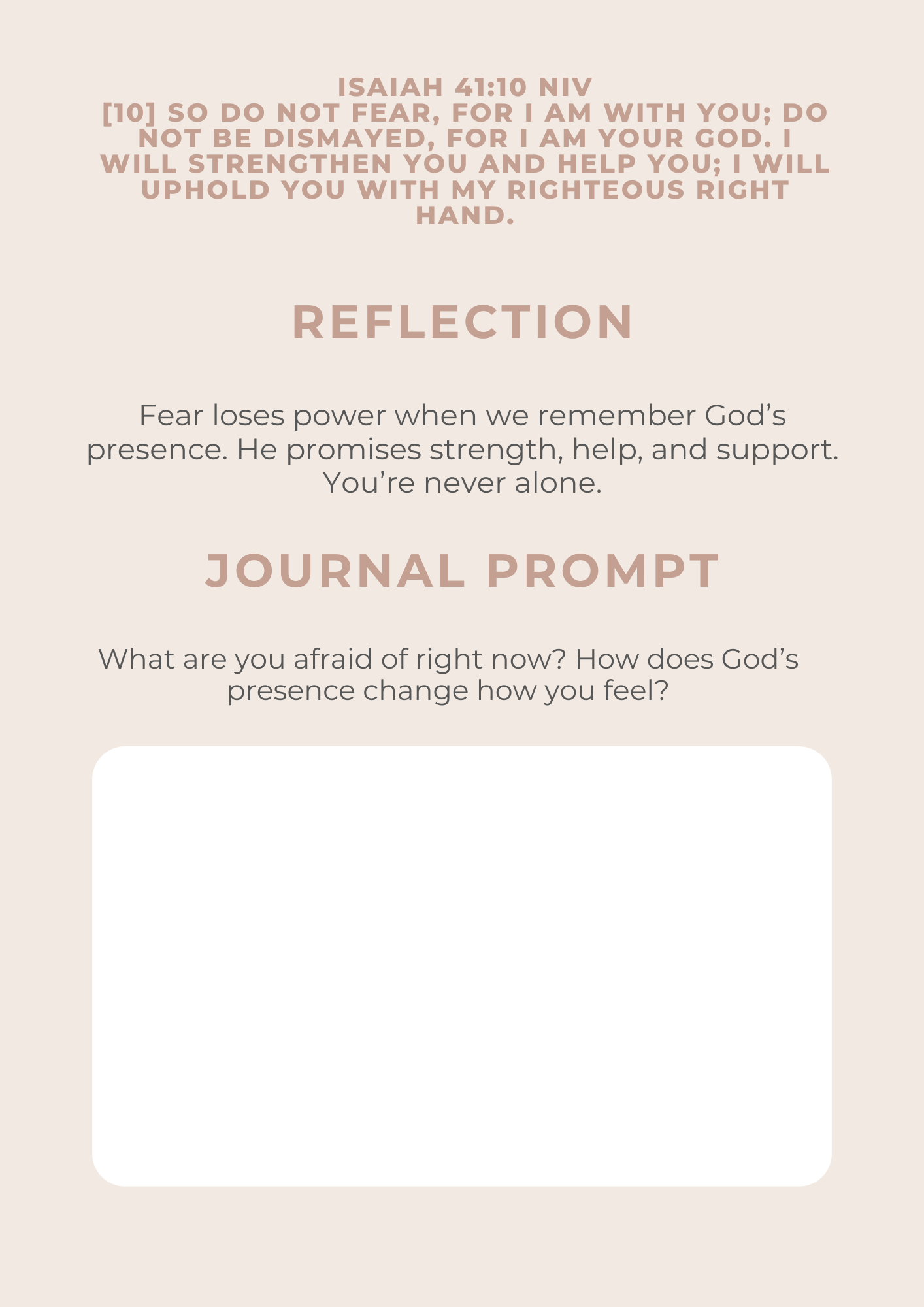 Faith Over Fear: A 7-Day Digital Bible Plan on Trusting God