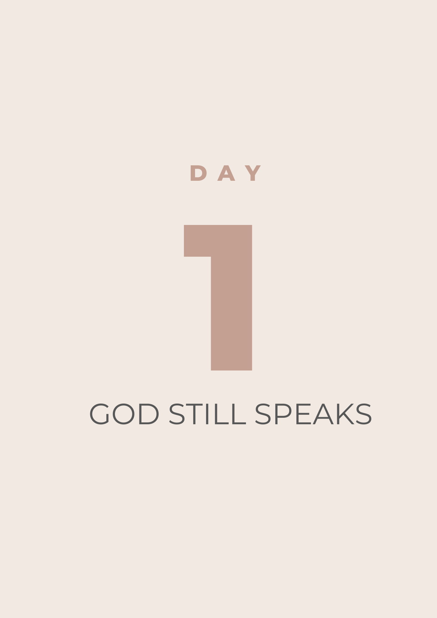 Hearing God's Voice: A 7-Day Digital Bible Plan on Learning to Listen