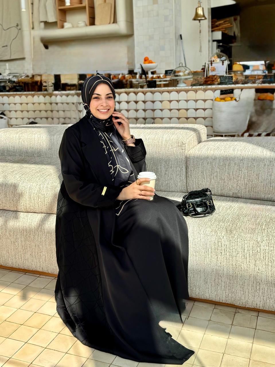 Elegant Black Abaya
