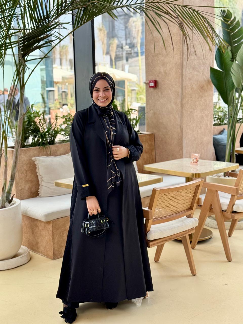 Elegant Black Abaya