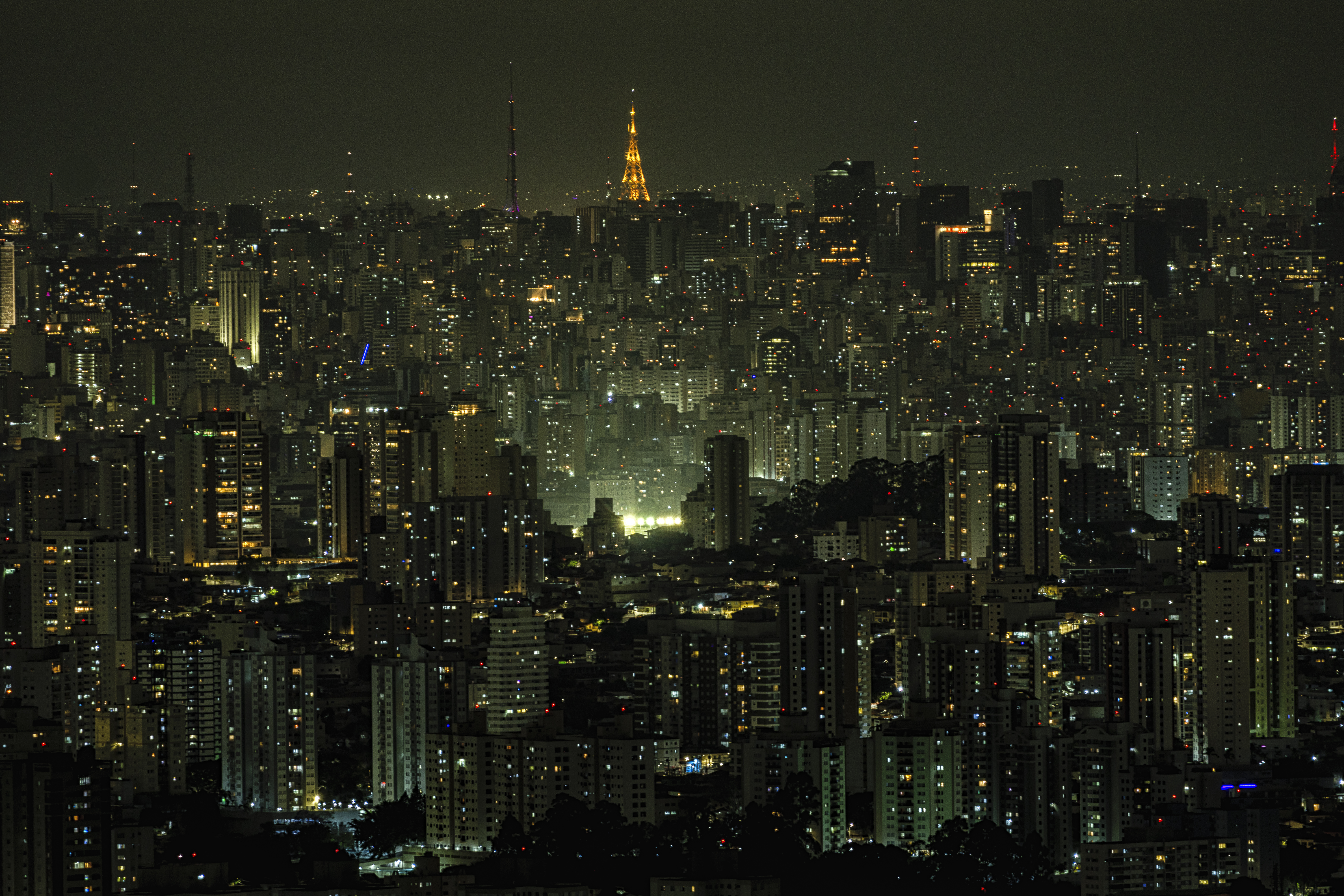 Fotografia Noturna da Cidade São Paulo 1