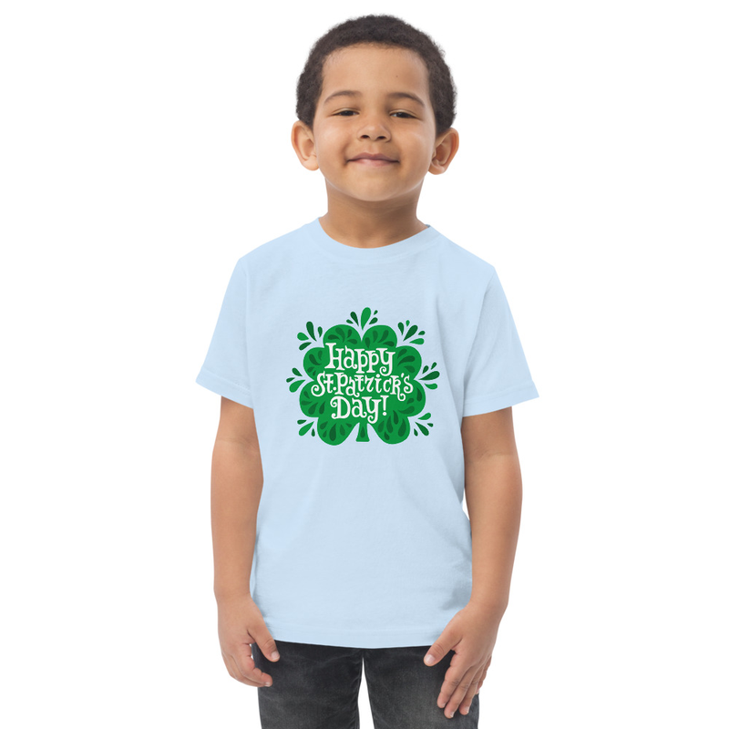 St. Patrick's Clover Toddler Tee