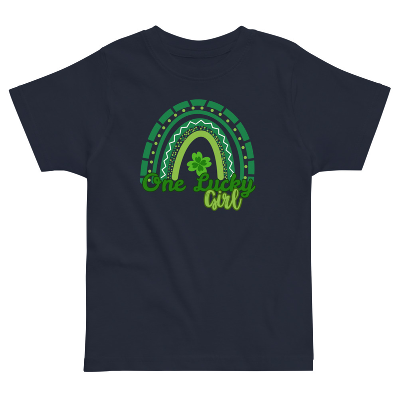 St. Patrick's One Lucky Girl Toddler Tee