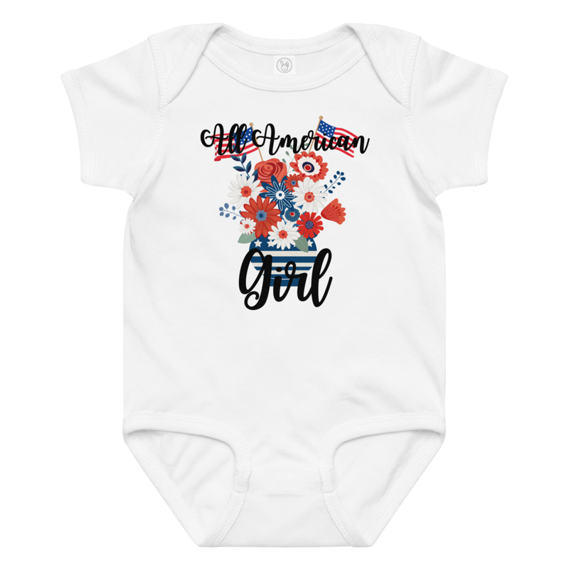 Independence All American Girl Baby Bodysuit
