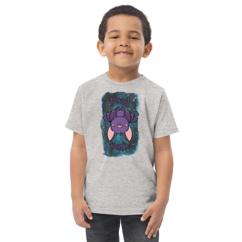 Halloween Fangtastic Cute Bat Toddler Tee