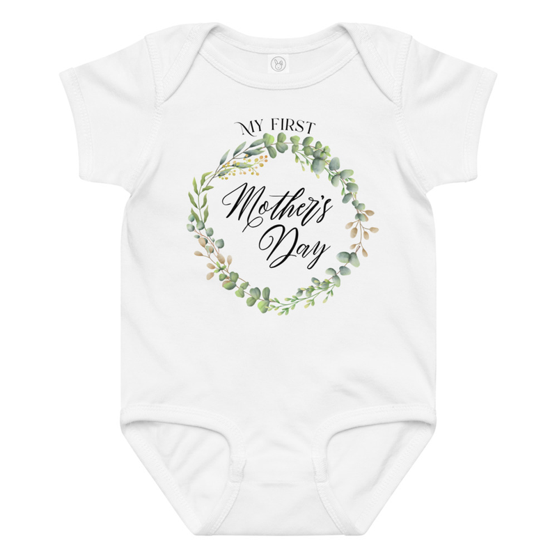 My First Mother's Day Baby Bodysuit
