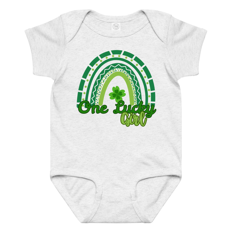 St. Patrick's One Lucky Girl Baby Bodysuit
