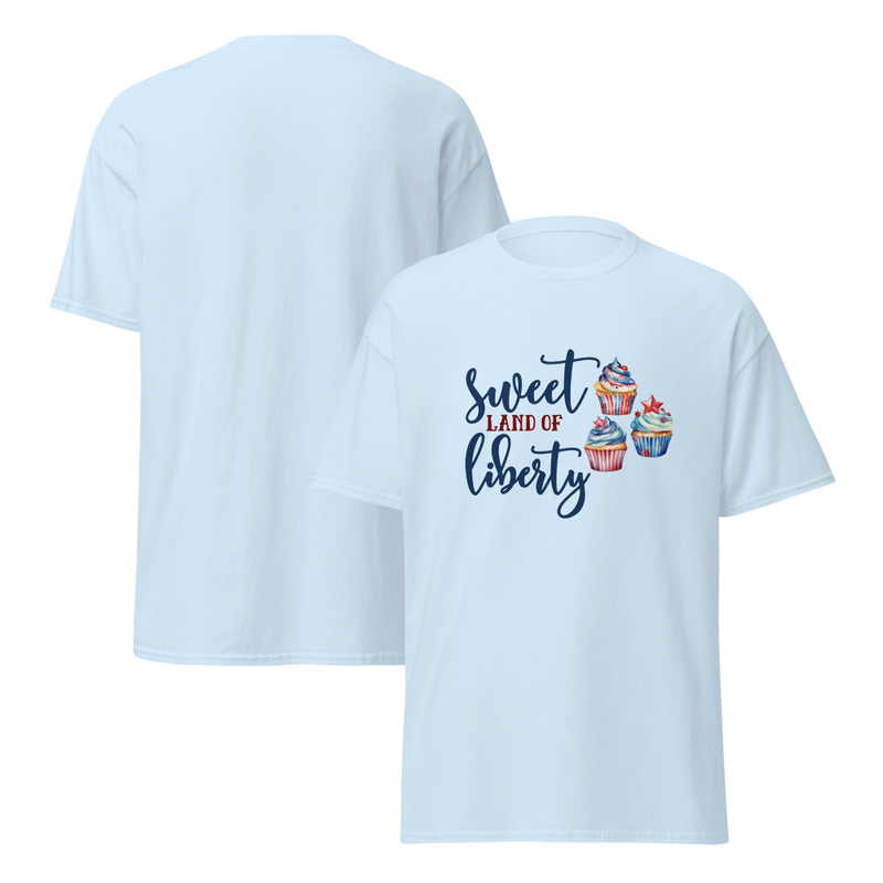 Independence Sweet Land of Liberty Adult Unisex Tee