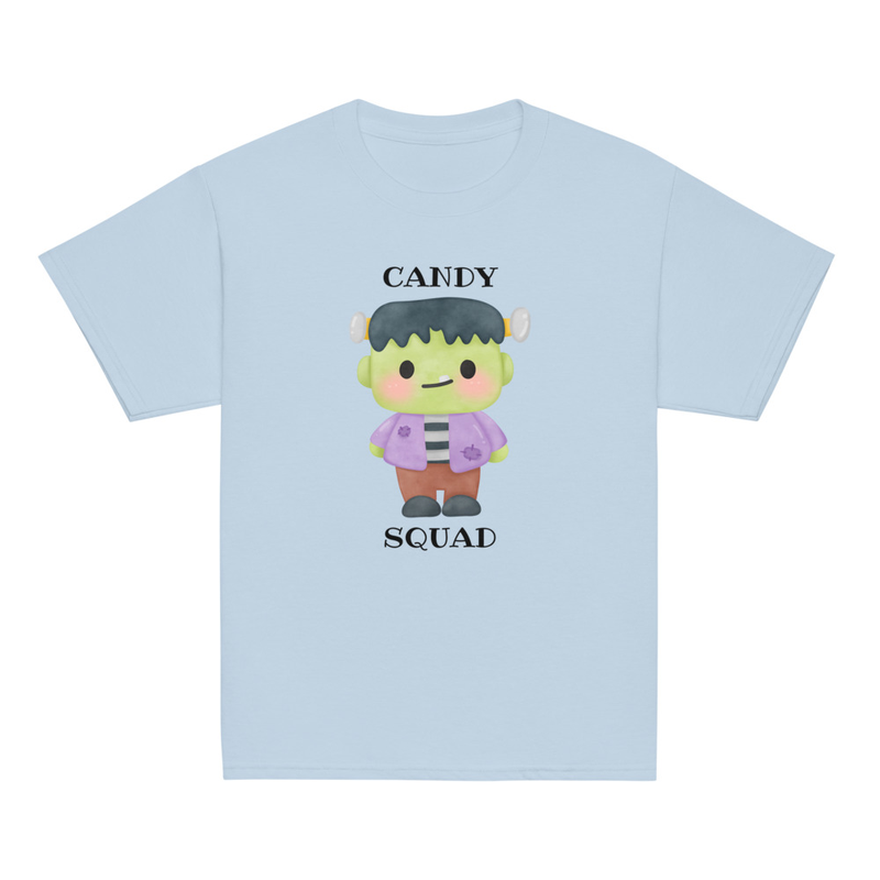 Halloween Candy Squad Frankenstein Youth Tee
