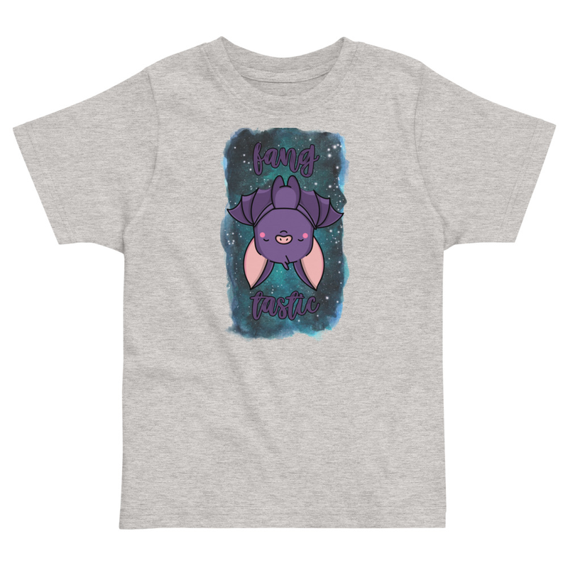 Halloween Fangtastic Cute Bat Toddler Tee