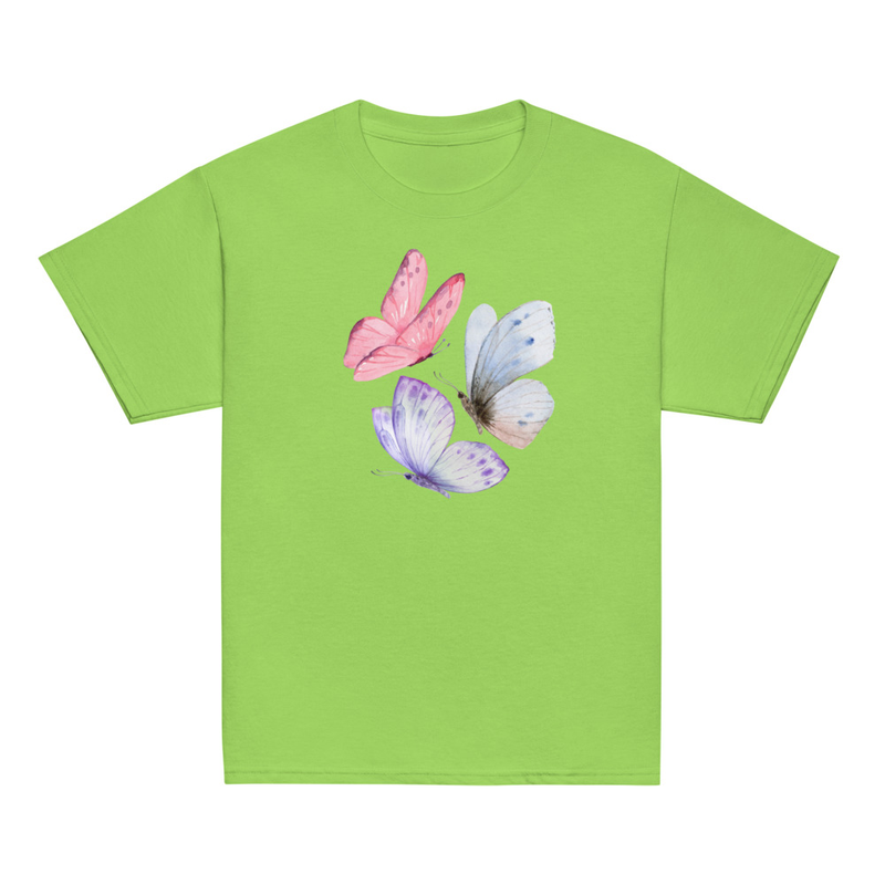Kid Designs Butterflies by Josie Youth Tee