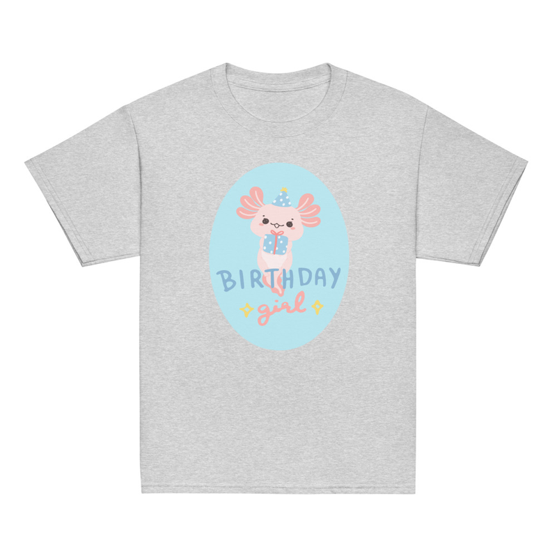 Birthday Girl Axalotl Youth Tee