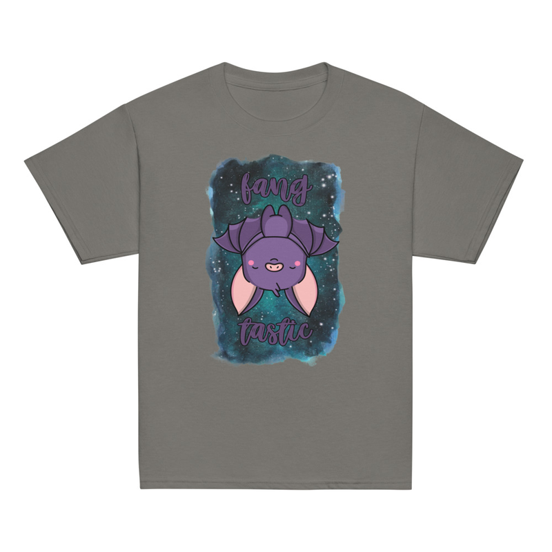 Halloween Fangtastic Cute Bat Youth Tee