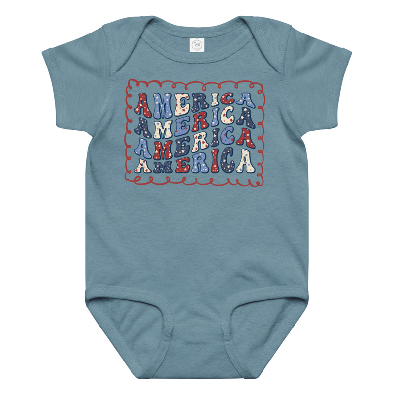 Independence America Baby Bodysuit