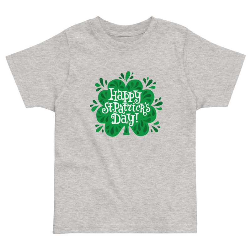 St. Patrick's Clover Toddler Tee