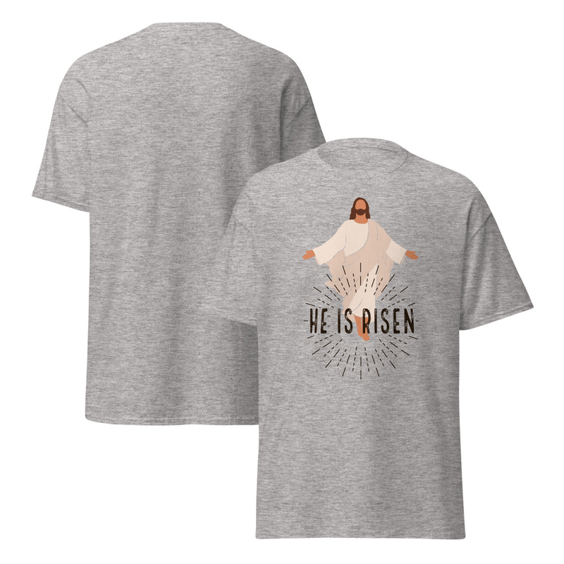Easter He Is Risen Adult Unisex Tee