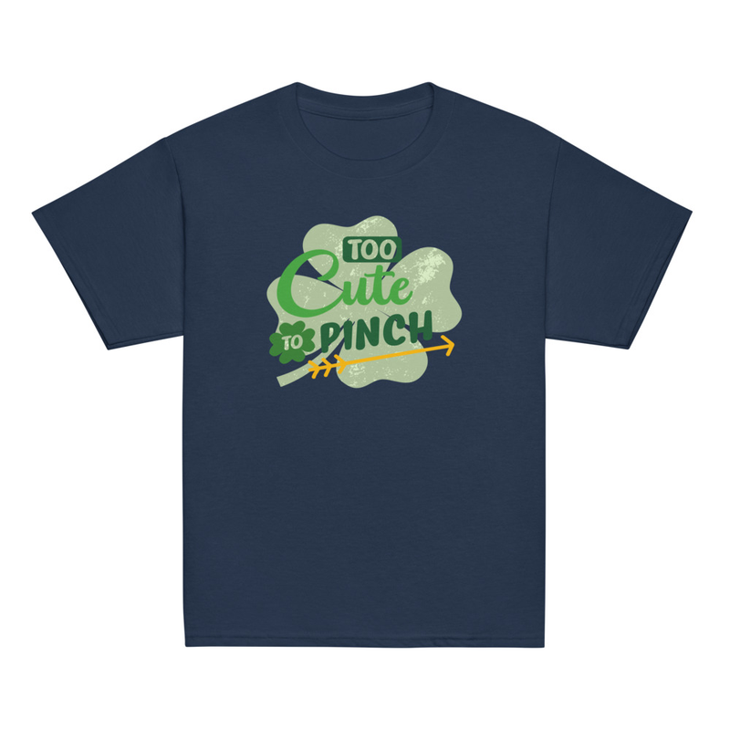 St. Patrick's Too Cute to Pinch Youth Tee