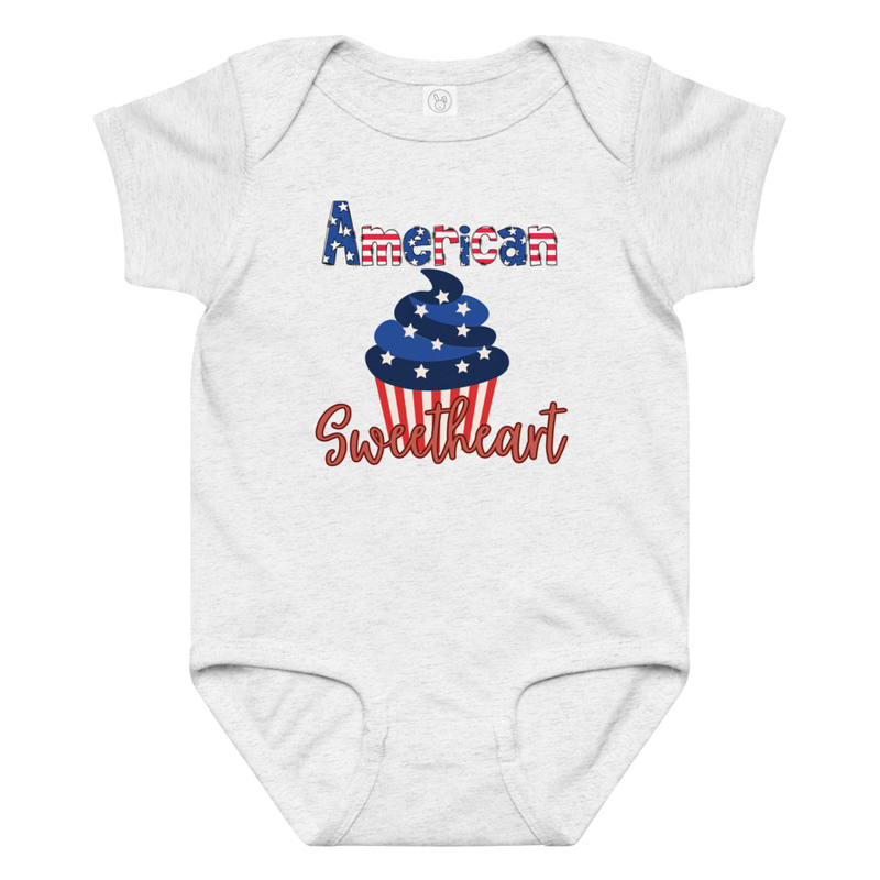 Independence American Sweetheart Baby Bodysuit