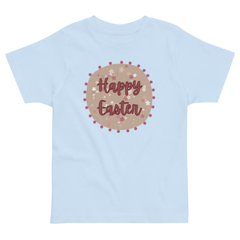 Easter Flower Background Toddler Tee