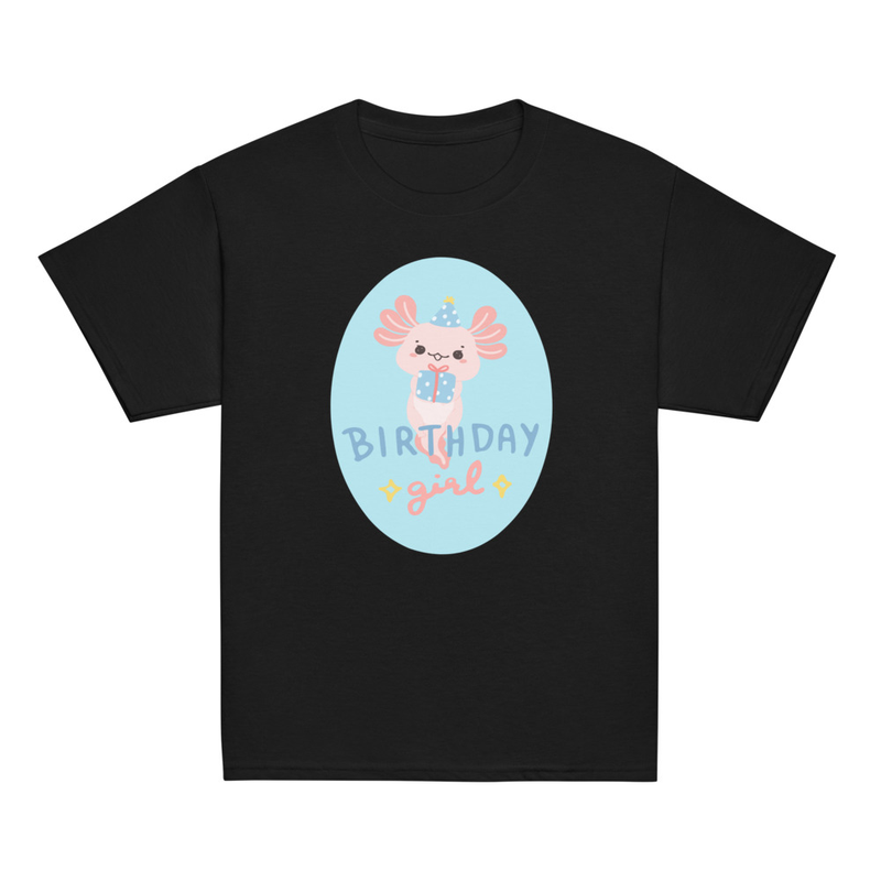 Birthday Girl Axalotl Youth Tee