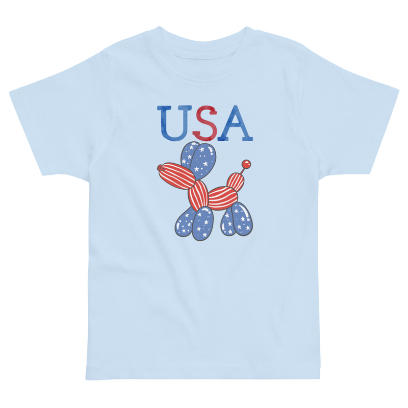 Independence USA Balloon Dog Toddler Tee
