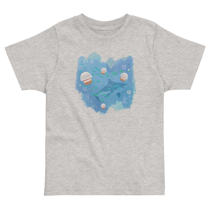 Kid Designs Ocean by Callum Toddler Tee