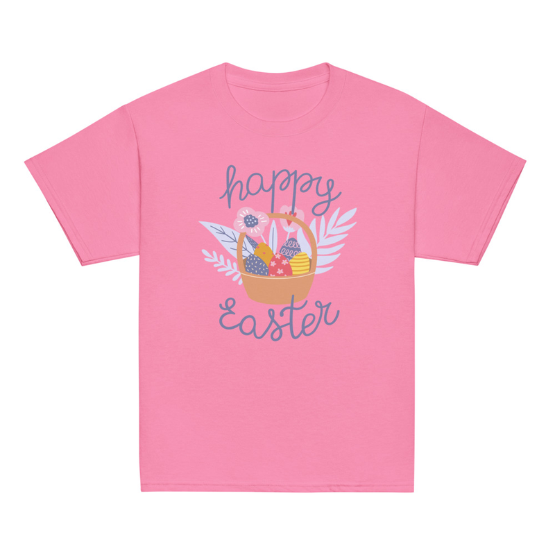 Easter Basket with Eggs Youth Tee