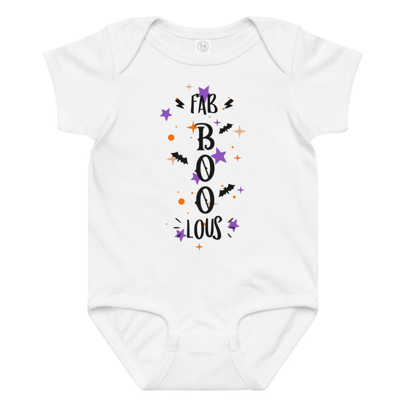 Halloween Fab-Boo-Lous Baby Bodysuit