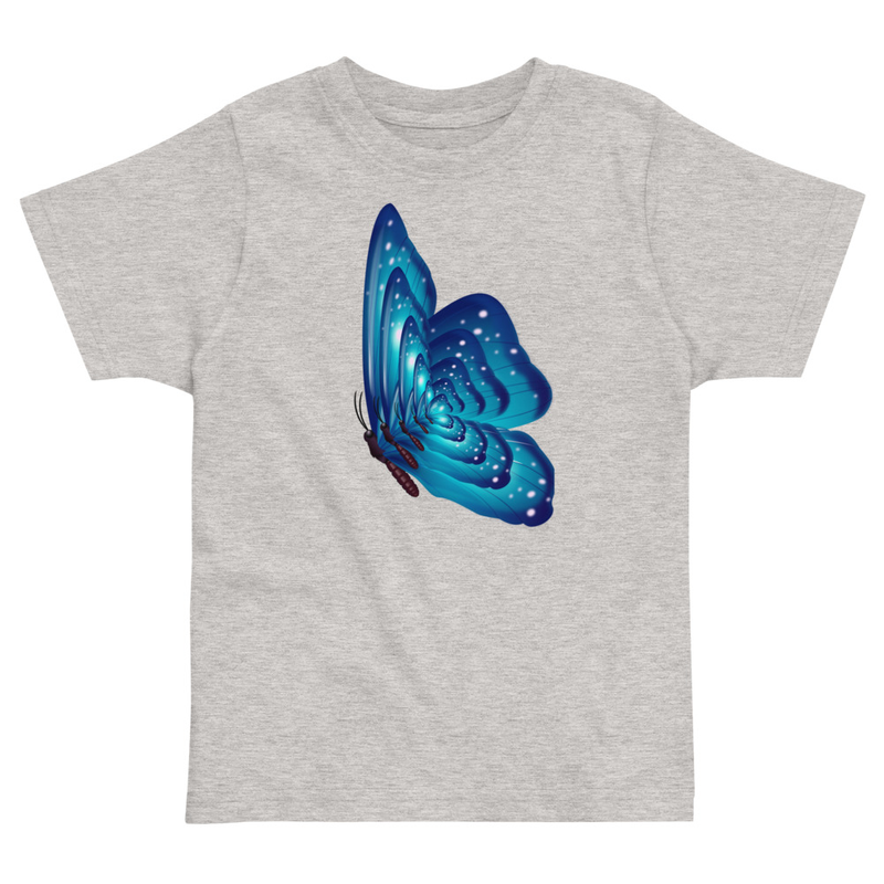Kid Designs Butterfly by Aiden Toddler Tee