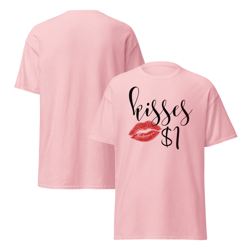 Valentine's Kisses $1 Adult Unisex Tee