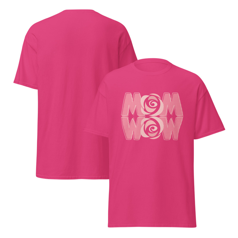 Mom Wow Adult Unisex Tee