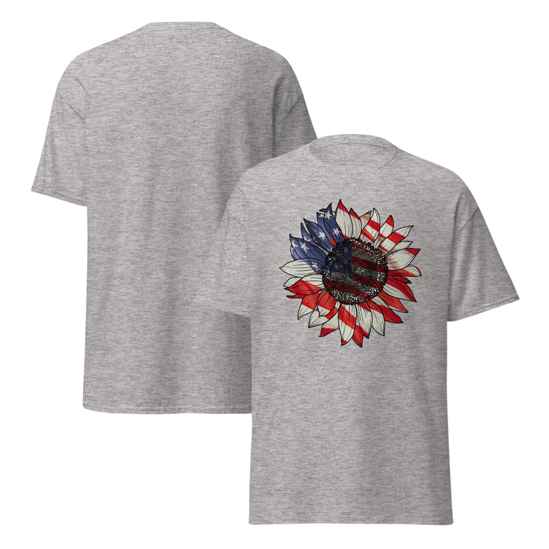 Independence Sunflower Adult Unisex Tee