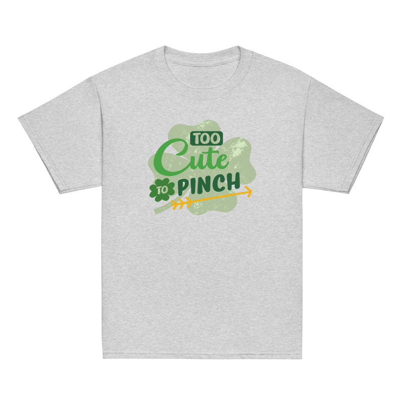 St. Patrick's Too Cute to Pinch Youth Tee
