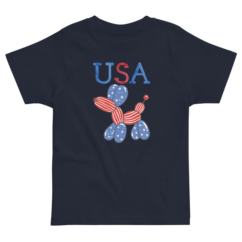 Independence USA Balloon Dog Toddler Tee
